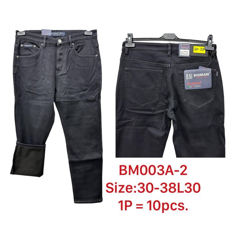 Spodnie jeansy meskie Roz 30-38, 1 Kolor Paczka 10 szt